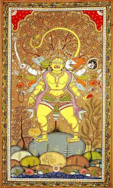 five_headed_hanuman_as_eleventh_rudra_pk49